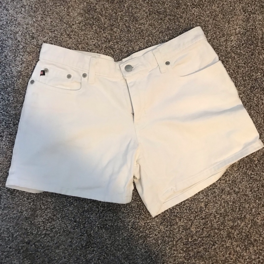 Size 2 vintage Ralph Lauren white jean short
